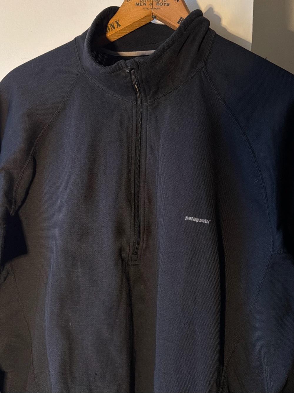Patagonia Performance Base Layer Capilene Quarter Zip Mens Size XL 1/4 Hiking